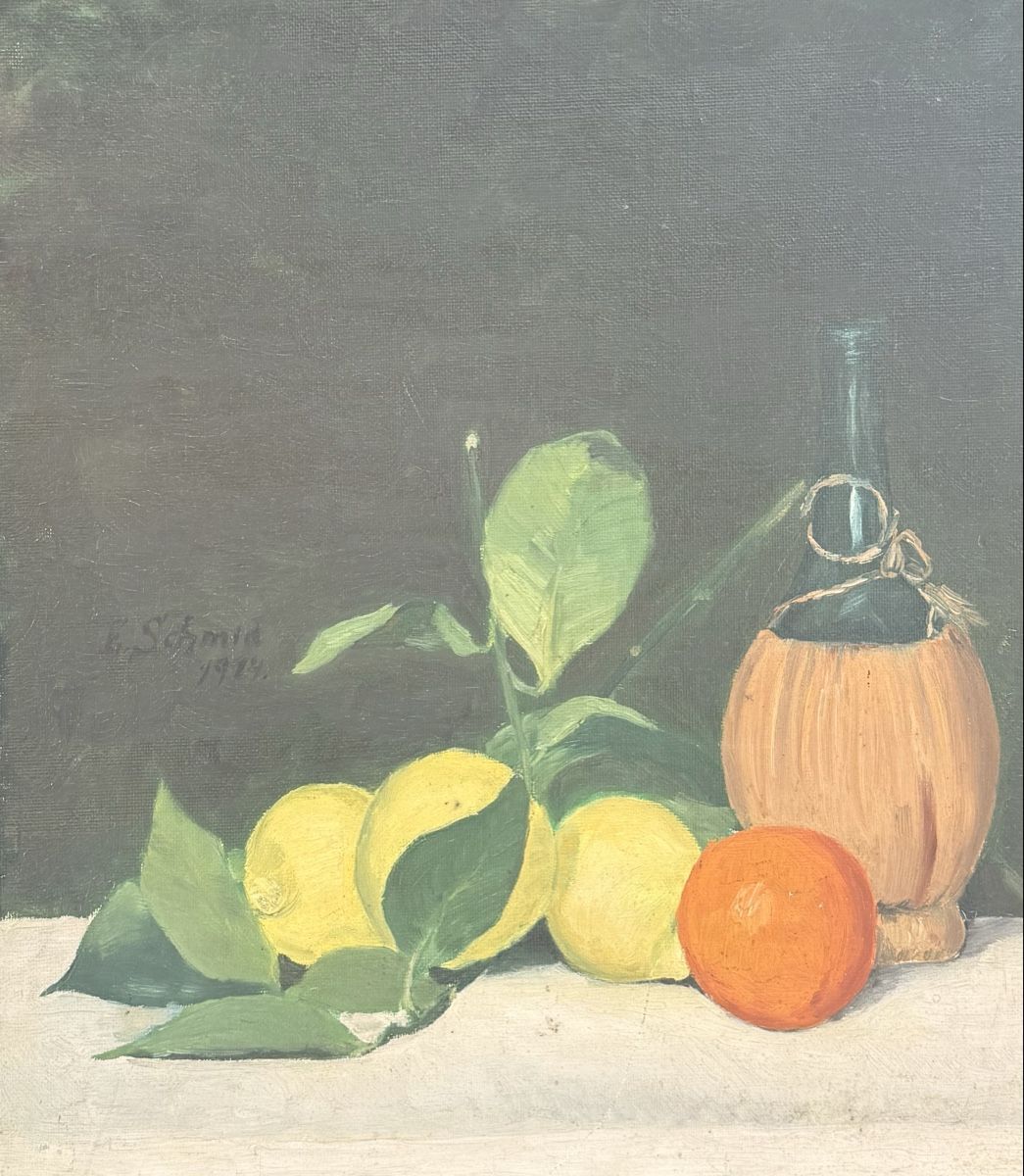 Tableaux: E. Schmid – Stillleben - Ölgemälde  – D'occasion à Solothurn par NUVICO 1