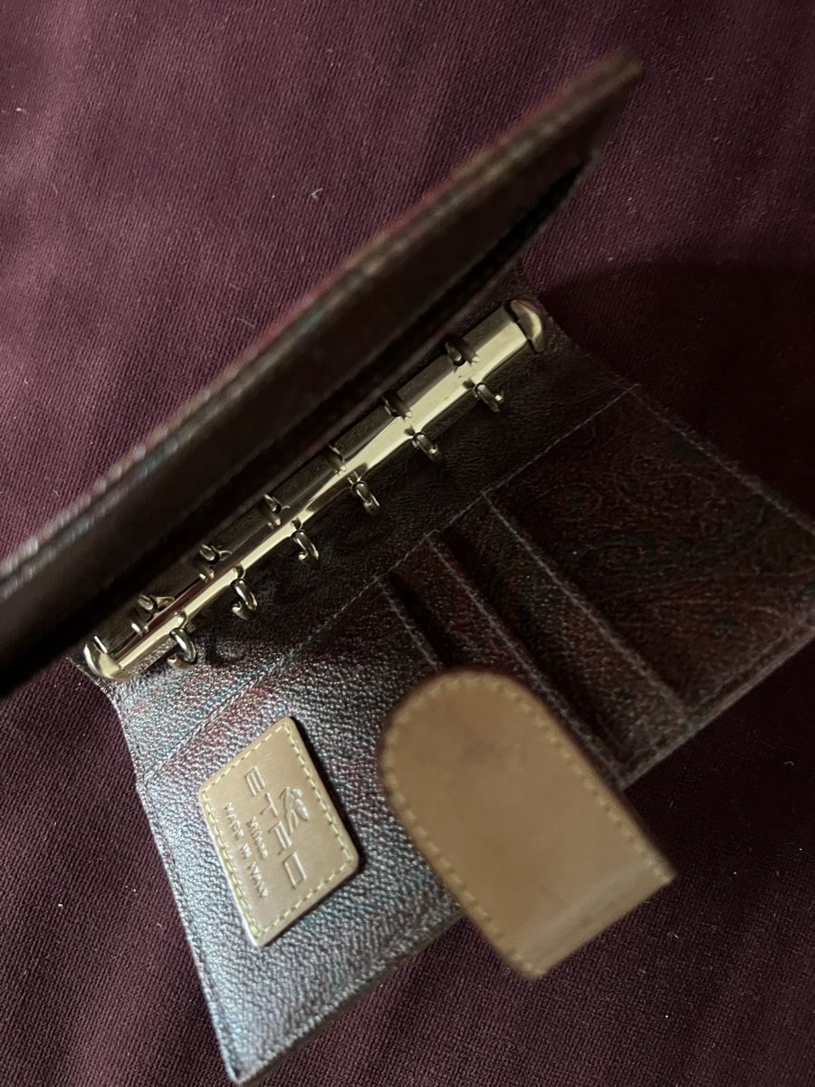 Etro Portafogli: Etro Card HolderDiary | Notebook – Nuovo (secondo la descrizione) da St.Gallen venduto da 303_7fcf 4