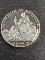 (1361)Silbertaler Glarus 2006 1 Unze Feinsilber 999.9