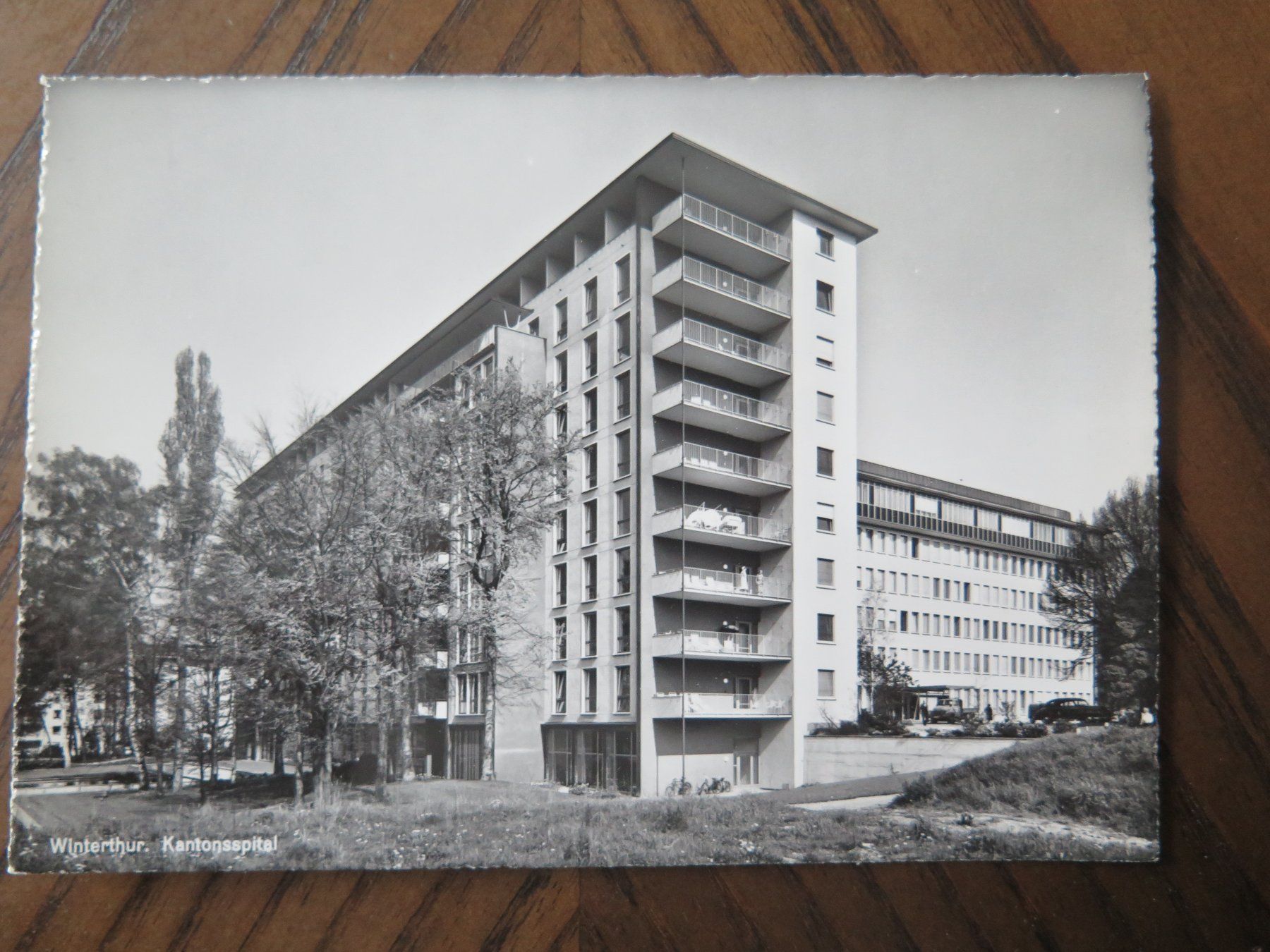 Ansichtskarten: WINTERTHUR - KANTONSSPITAL – Gebraucht aus Wittenbach von lipasal