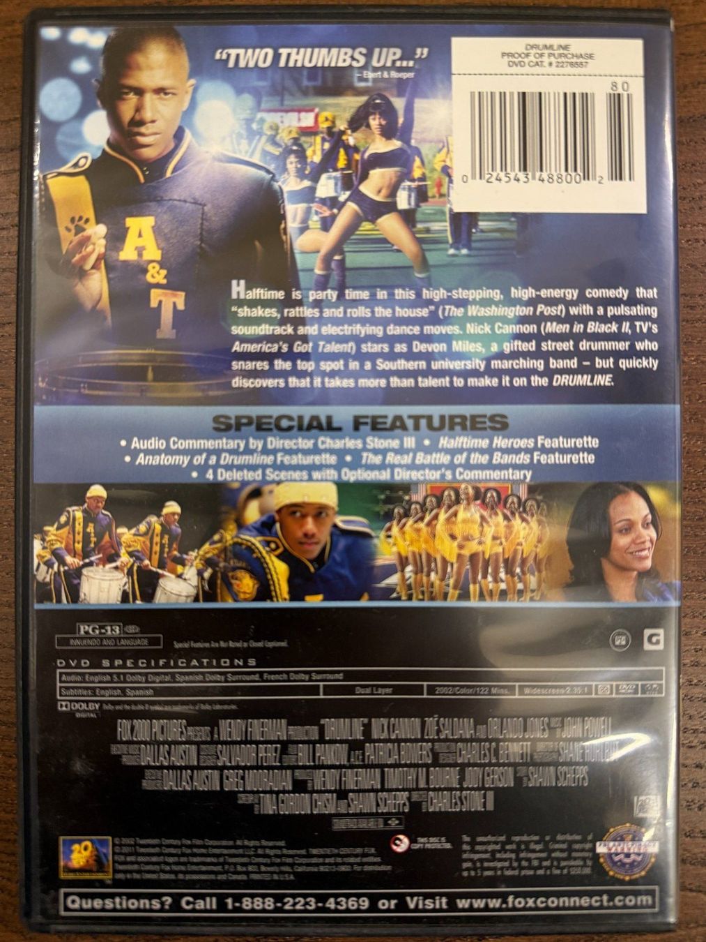 Tutti i DVDs: Drumline - Halbzeit ist Spielzeit – Usato da Zürich venduto da FilmFreunde 1
