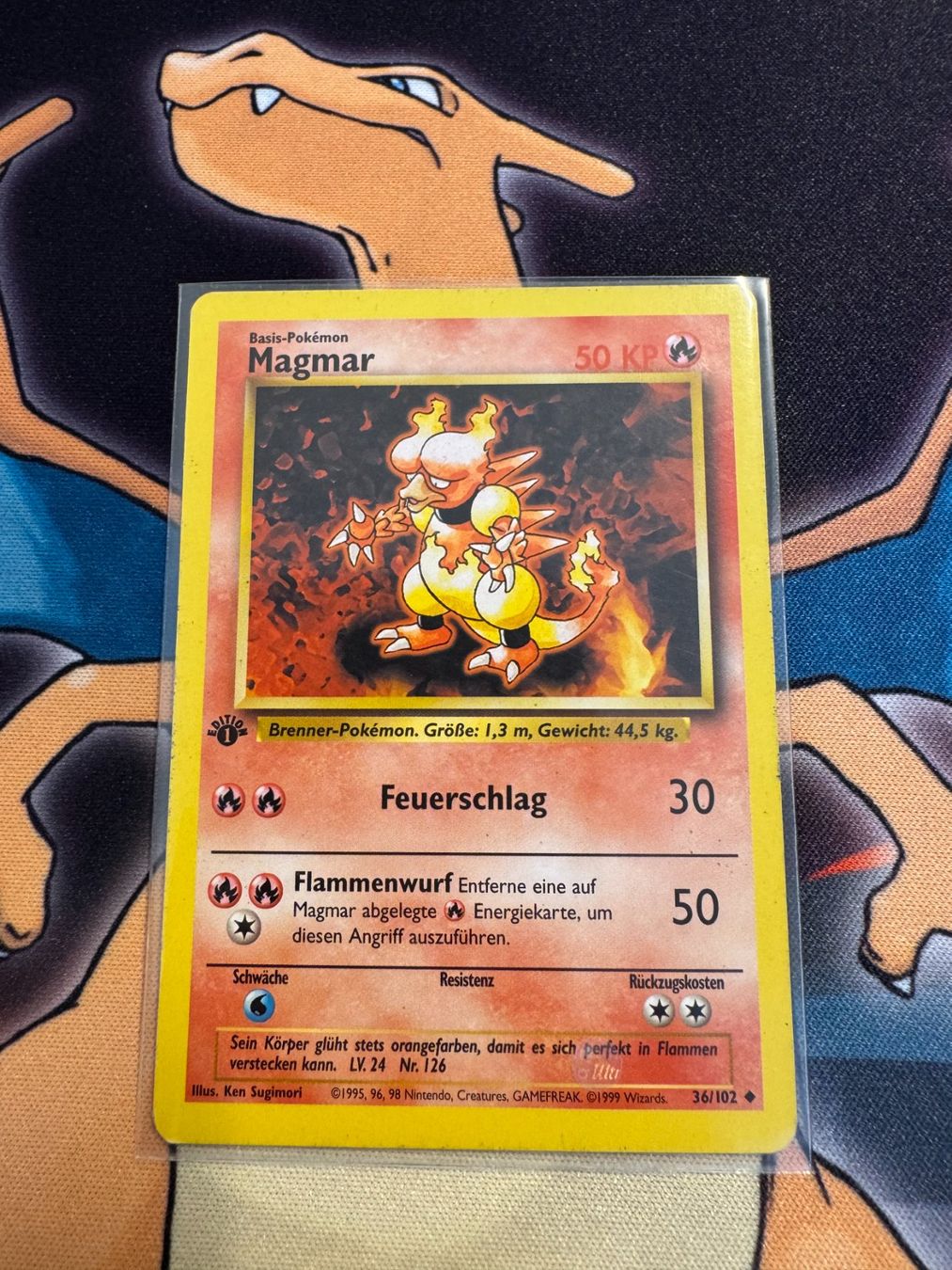 Pokémon Carte collezionabili: Magmar (BS 36) - 1st edition - Base Set – Nuovo (secondo la descrizione) da Bülach venduto da Pfrenzel