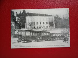 AK Tram Strassenbahn Frankreich Grasse- Cannes AK Repro