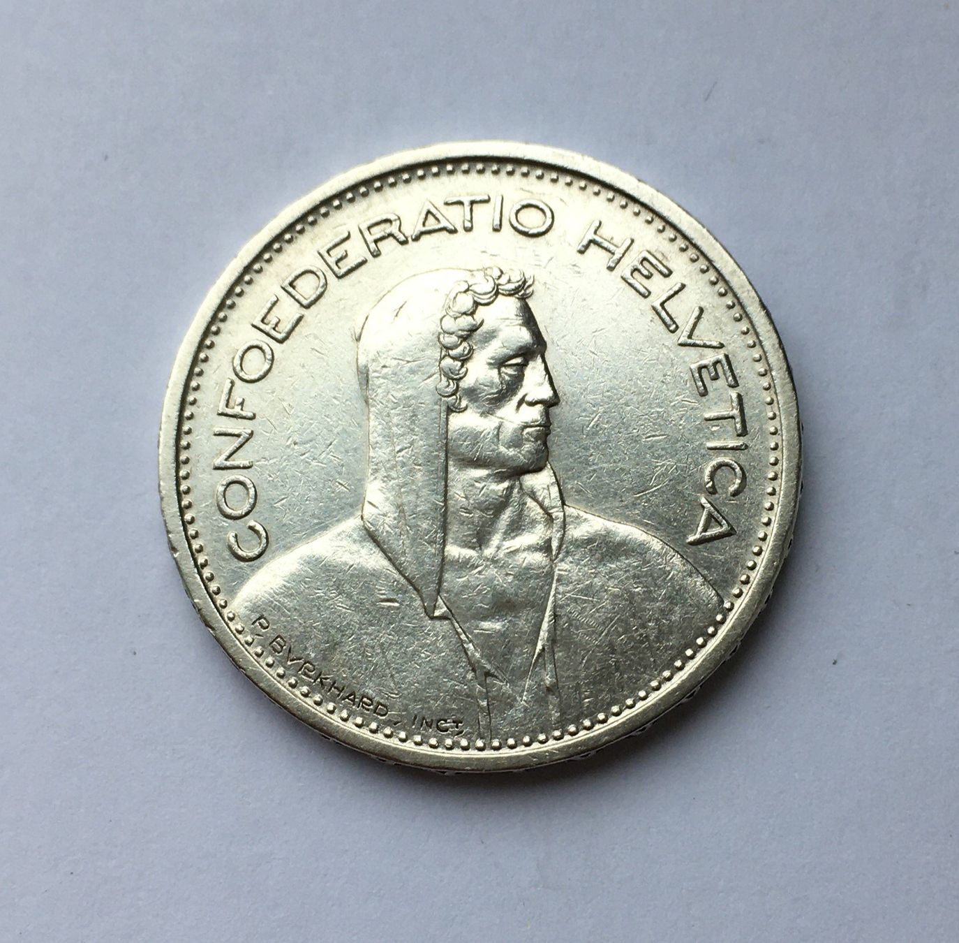 Tutti le monete: 1931 5 Franken vz+ – Usato da Kirchberg SG venduto da Z-Collection 1