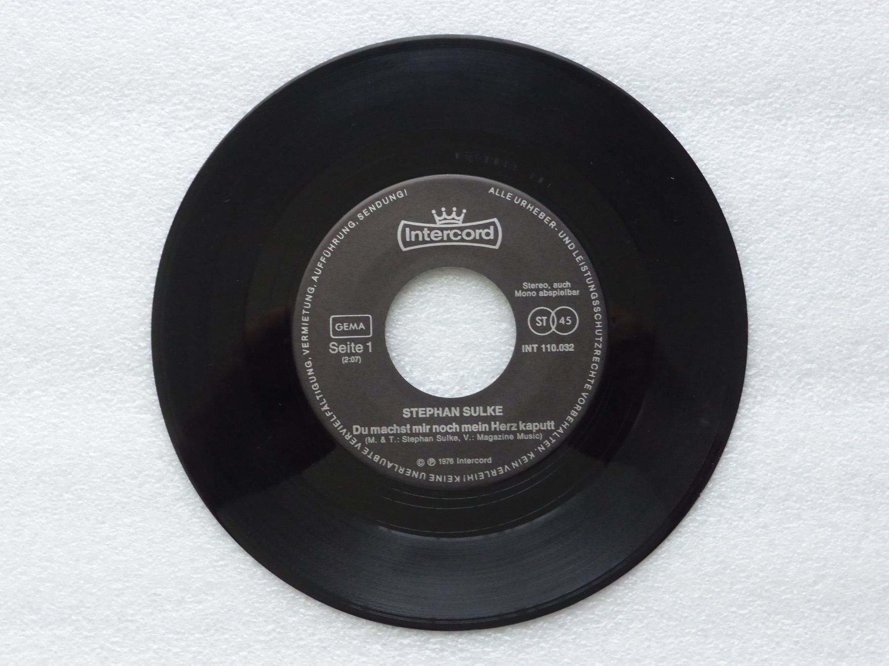 Schallplatten: Vinyl Single   STEPHAN SULKE – Gebraucht aus Küssnacht am Rigi von Mondkinder 1