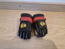 Gants de hockey décoratif Chicago Blackhawks