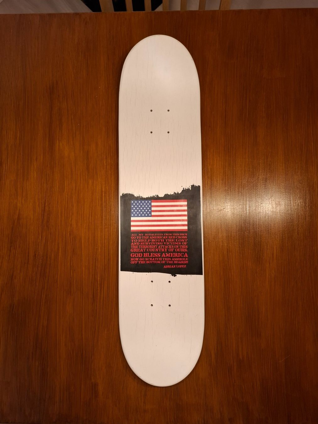 Skateboards: Zero skateboards, Adrian Lopez pro model "Osama" – Nuovo (secondo la descrizione) da Minusio venduto da cip_yby5 1