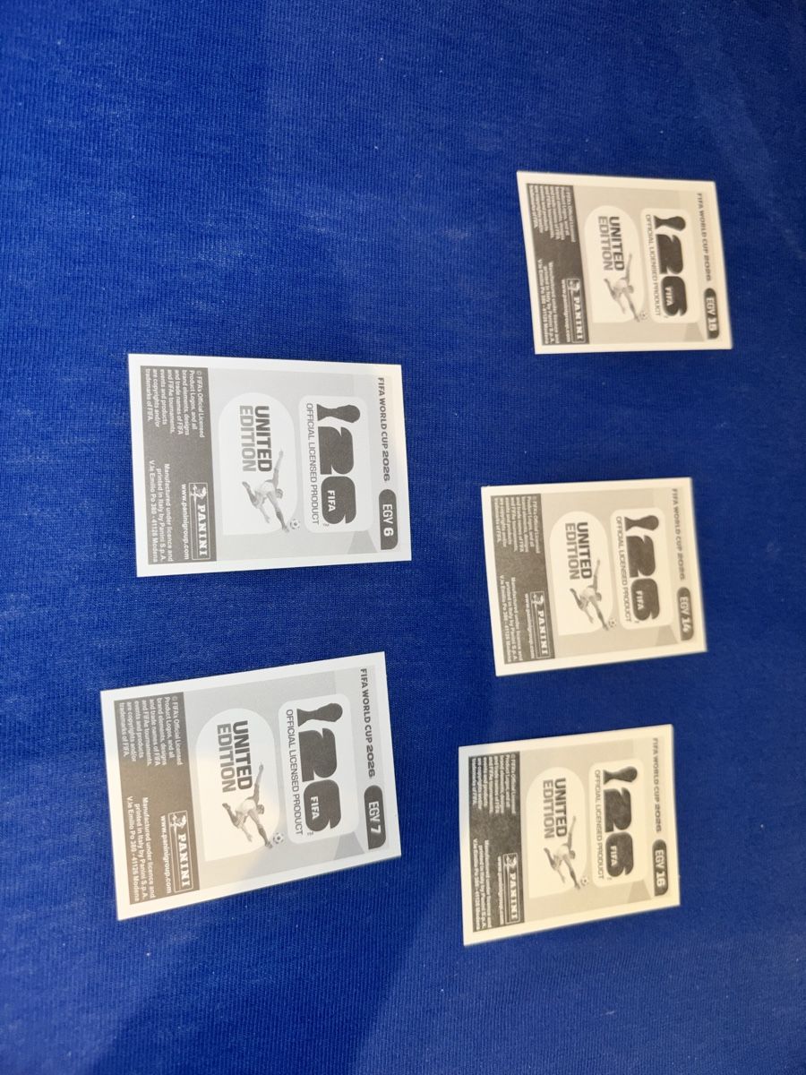 Panini Carte collezionabili: Egypt 5x panini – Nuovo (secondo la descrizione) da Olten venduto da Melxnie_46 1
