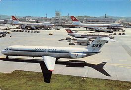 Scandinavian Airlines at Zurich Airport