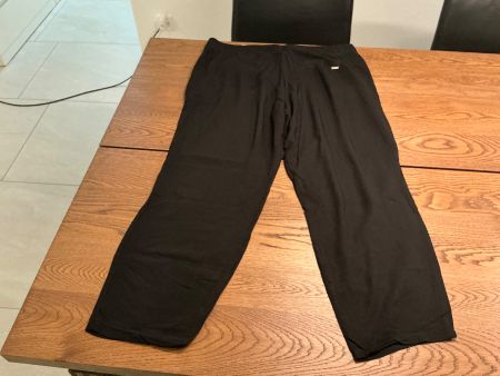 Damen Hose Cecil schwarz mit Kordelzug Gr.XL