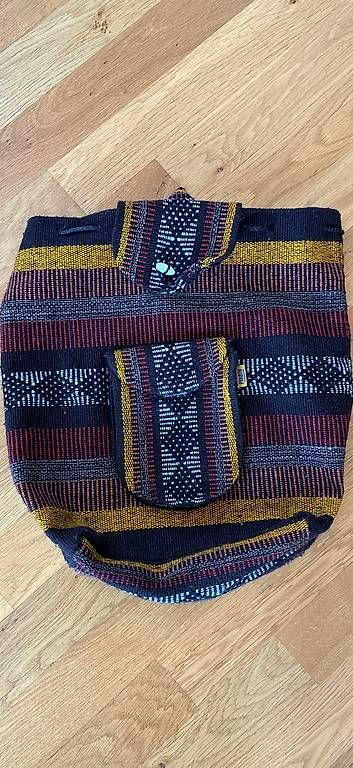 Zaini: Handgewebte Ethno-/Boho-Tasche aus Mexiko – Usato da St. Gallen venduto da Sirii9000