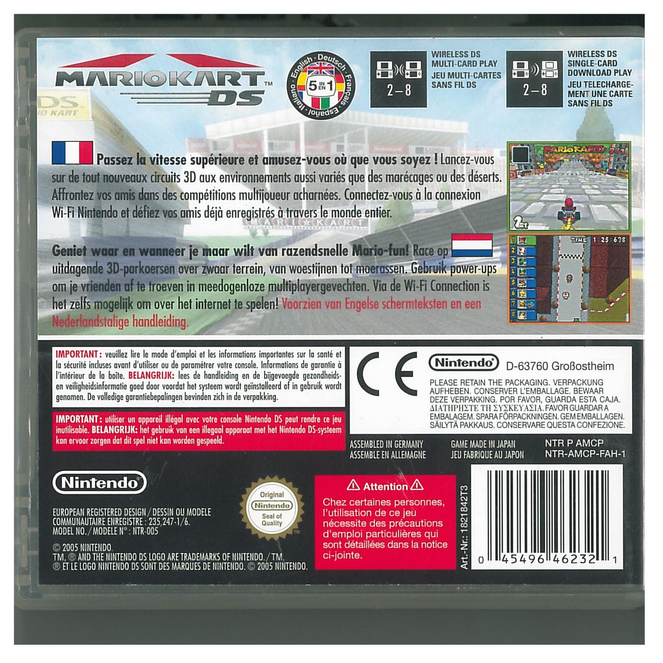 Giochi: Jeu Nintendo DS Mario Kart DS – Usato da Moutier venduto da Loco65 1