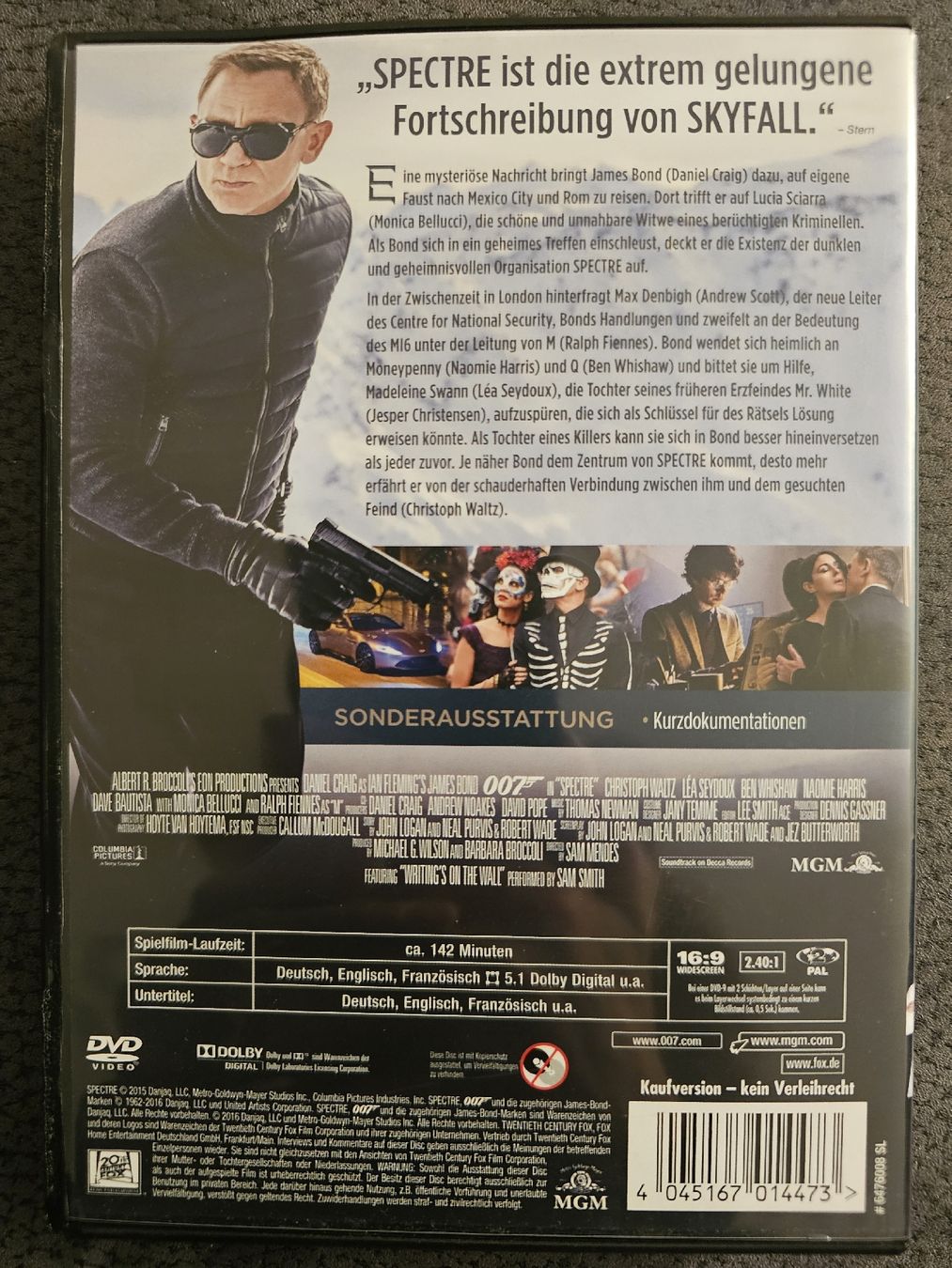 Tutti i DVDs: James Bond 007 - Spectre DVD – Usato da Neukirch (Egnach) venduto da Bonita6 1