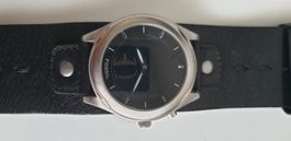 Uhr FOSSIL Lederband Schwarz Tadellos