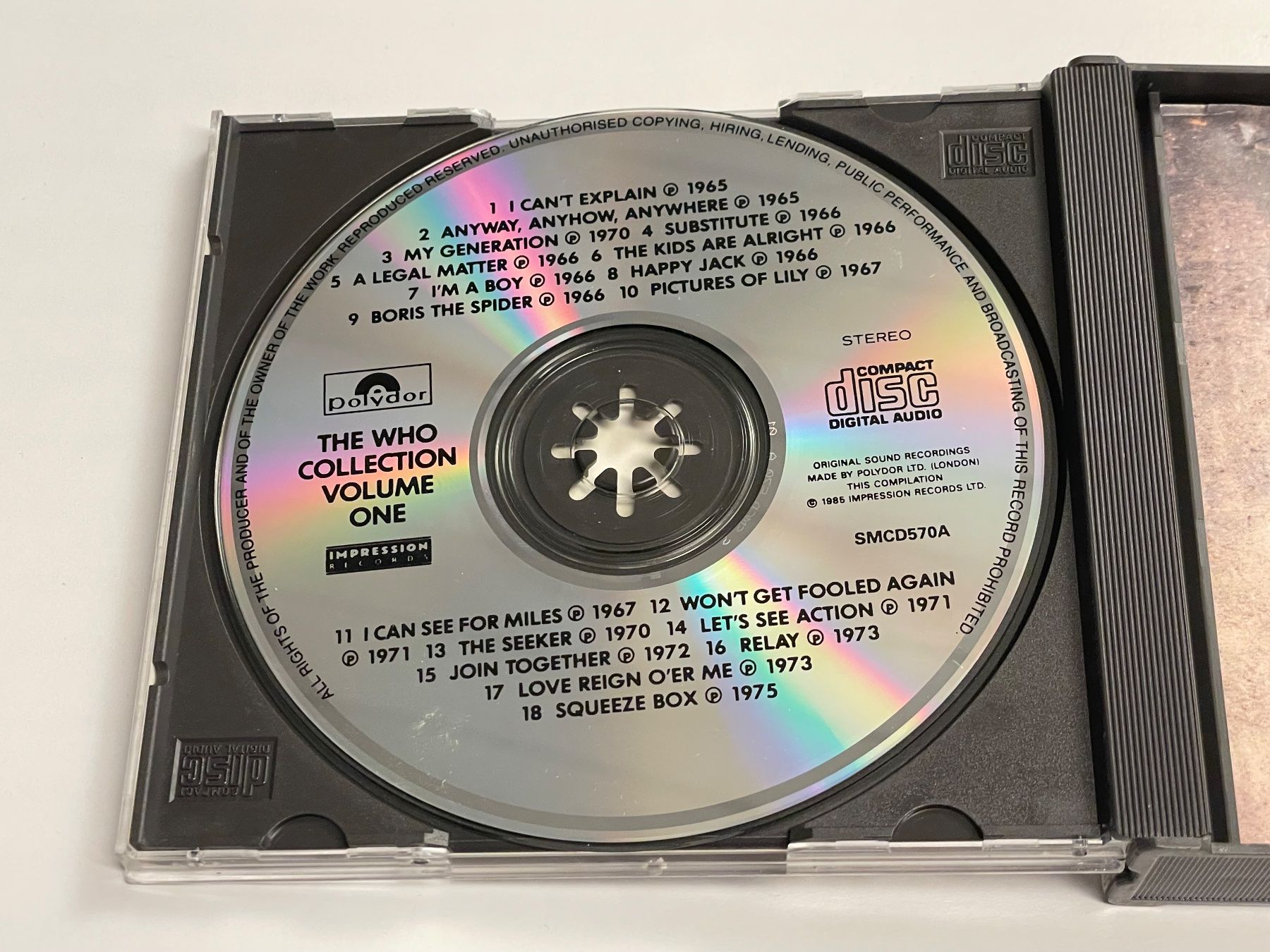 CD: The Who Remastered – Usato da Muri b. Bern venduto da AdidasCollector 5