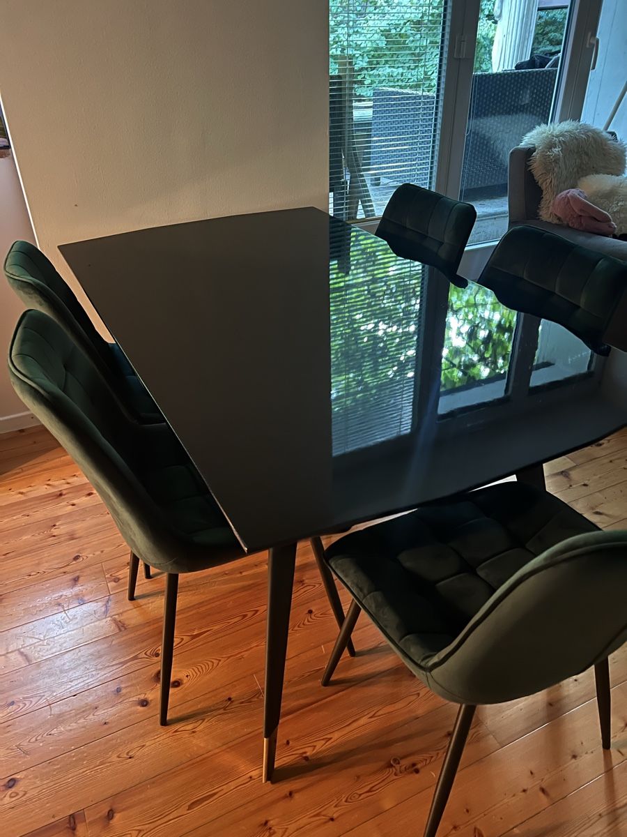 Beliani Tavoli: Esstisch 160x90cm  – Nuovo (secondo la descrizione) da Zürich venduto da lar_dzt7 1