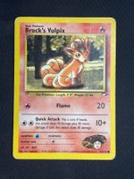 Pokemon Brock's Vulpix 73/132 WOTC Gym Heroes EN