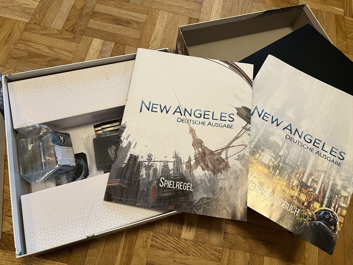 Giochi: New Angeles - Brettspiel DE – Usato da Dietikon venduto da Svenkor 1