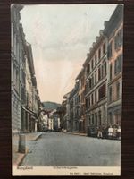 BURGDORF Schmiedengasse belebt, koloriert, 1912