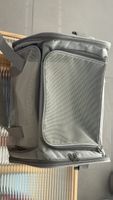 Pet Carrier Bag Grey Softsided Travel Good Condition