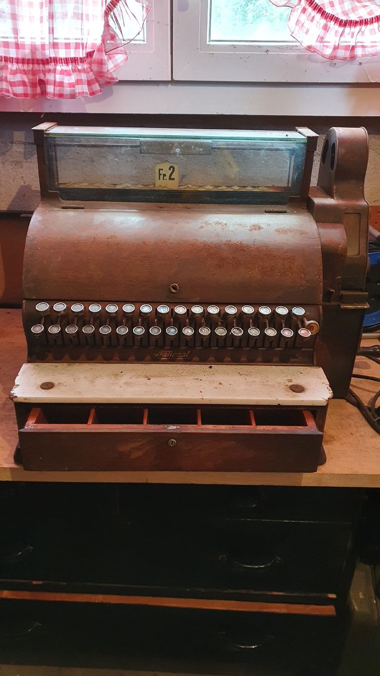 National Registratore di cassa: Ancienne caisse enregistreuse – Usato da Savagnier venduto da Secu 3