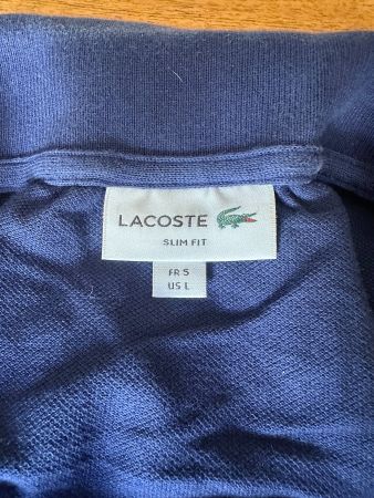 2 Lacoste Polo Slim Fit Shirt Gr. L