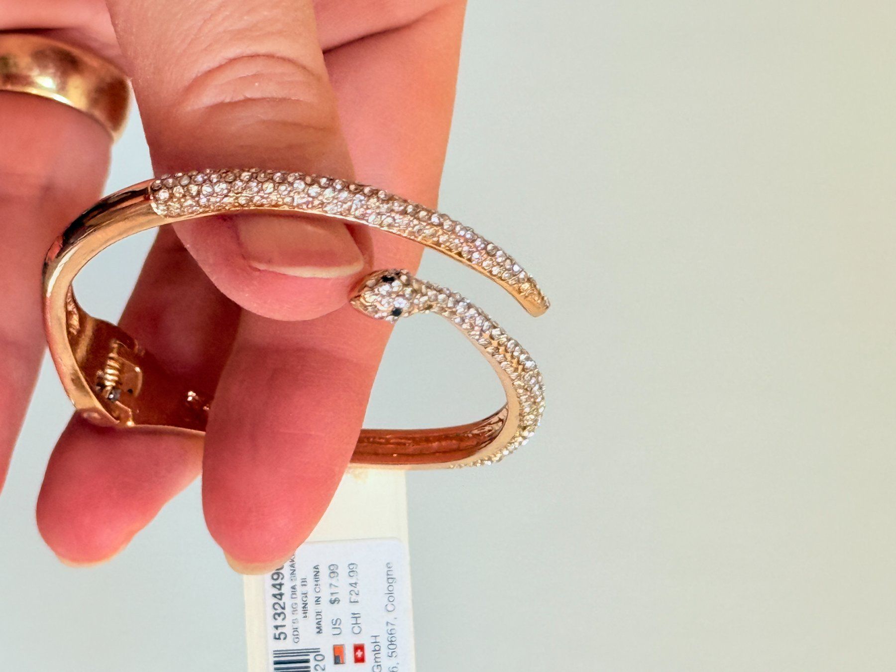 Bracciali & Braccialetti: Bracelet serpent , cristaux  - Tendance actu... – Nuovo (secondo la descrizione) da Genève venduto da AGBERG 3