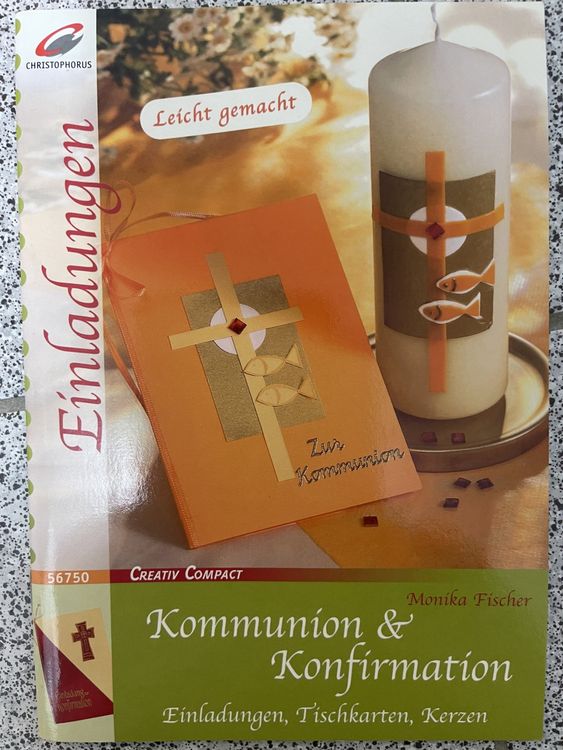 Bastel-Buch: Monika Fischer: Kommunion &amp; Konfirmation | Kaufen auf Ricardo