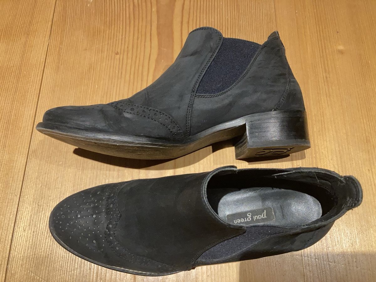 Paul Green Scarpe da donna: Wildleder Stiefelette schwarz Grösse 37 – Usato da Bauma venduto da Pumuckl735 2