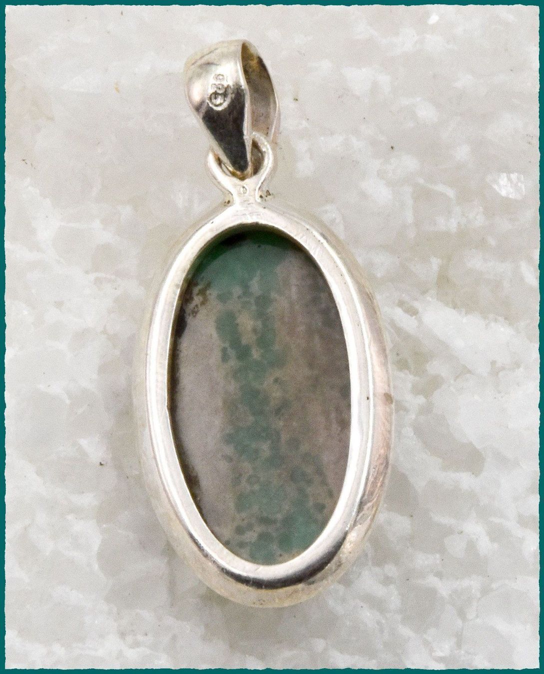 Anhänger: ♛ Variscite 925 Silber Anhänger – Neu und originalverpackt aus Oberglatt ZH von Hot-Spot 2