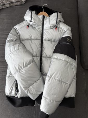 Icepeak Polar Ski Winterjacke – Silber/Schwarz – Gr. 44
