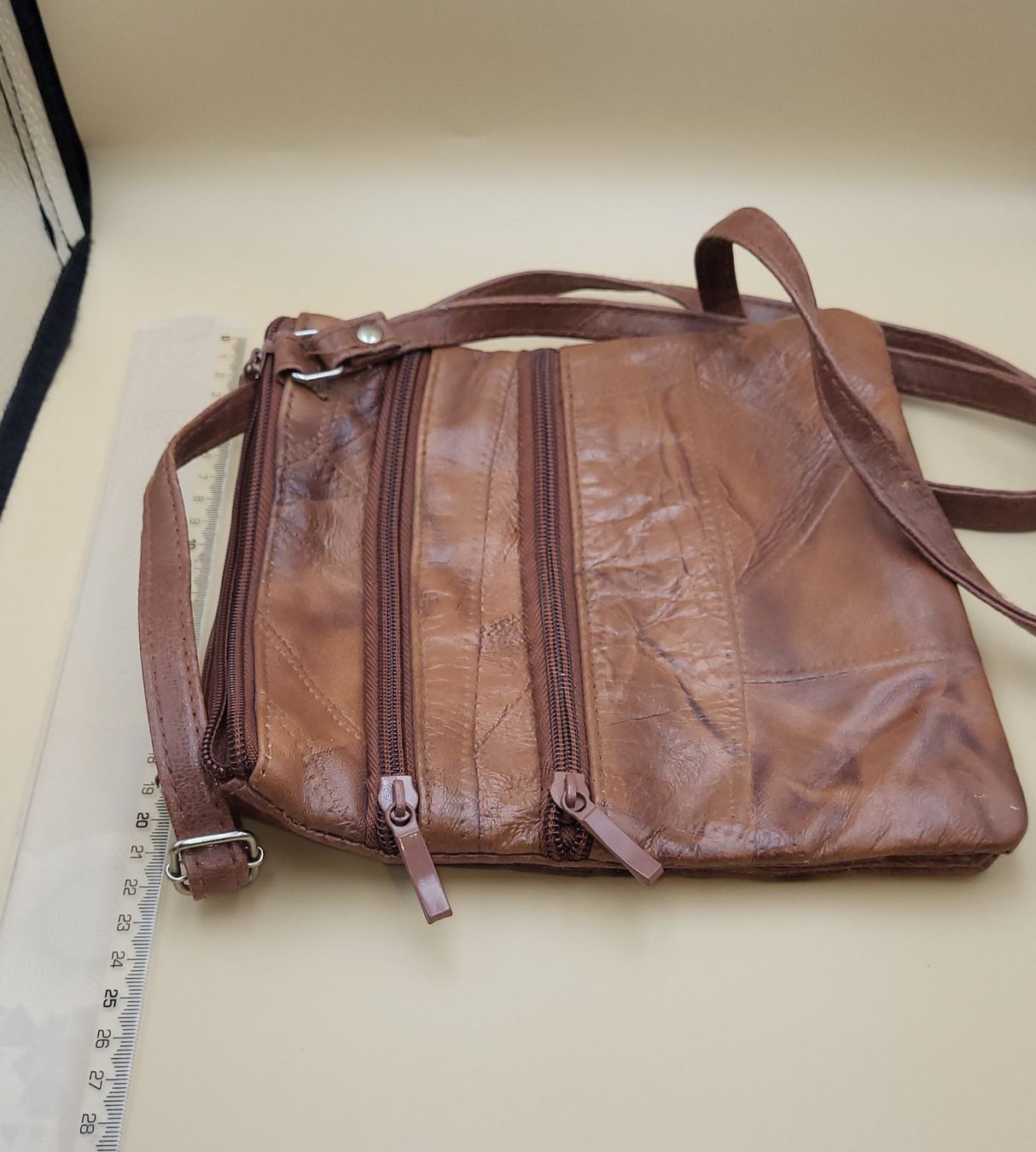 Borse: Braune Ledertasche – Usato da Wald ZH venduto da SwissPawnshop 5