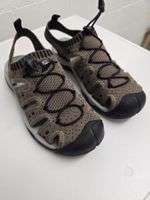 Outdoor Sandalen braun schwarz mit Schnellschnürung