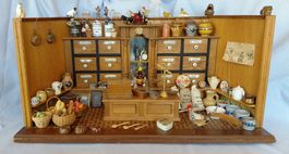 Antiker Puppenladen / Puppenstube aus England