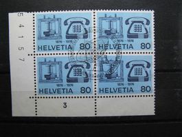1976 Werbemarken I Telefon 4er
