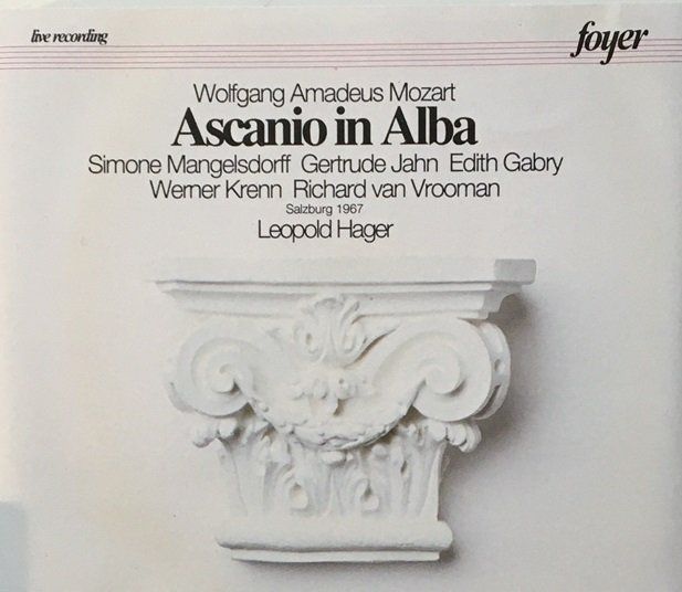 CD: Mozart - Ascanio in Alba – Usato da Grüningen venduto da azulamarillo