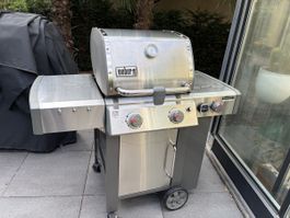 Weber Genesis II Gasgrill Edelstahl inkl. Seitenbrenner