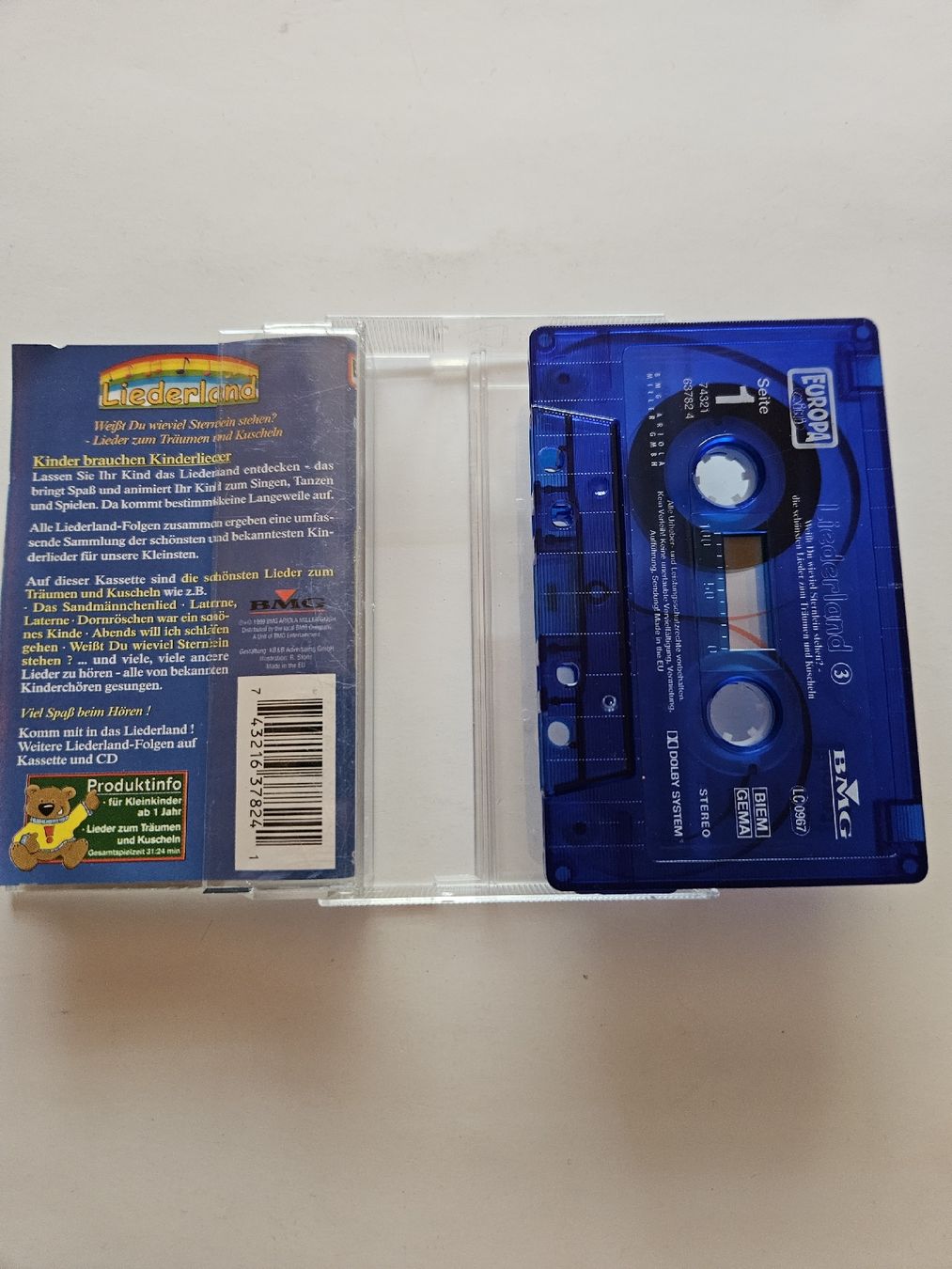 Musicassette: Liederland - Wieviel Sternlein stehen? / Kassette #WT18 – Usato da Oberdorf BL venduto da BaldenEagle 1