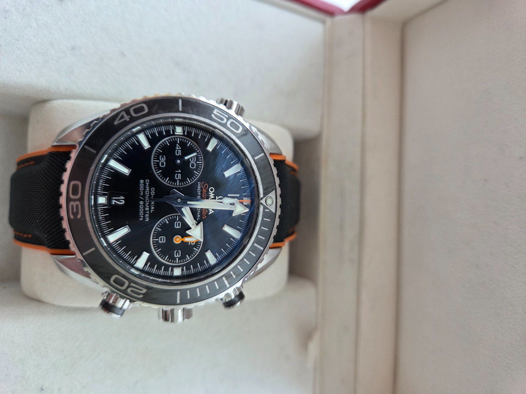 Omega Orologi: Omega Planet Ocean Co-Axial 600m – Usato da Erlinsbach SO venduto da MOTOCORE.CH