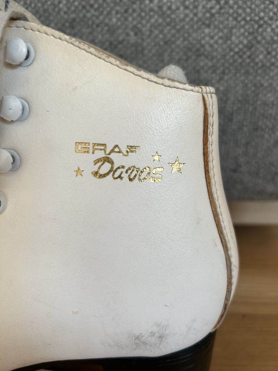 Graf Pattini da ghiaccio: Schlittschuhe, Graf Davos, 32 – Usato da Bern venduto da junibrise 1