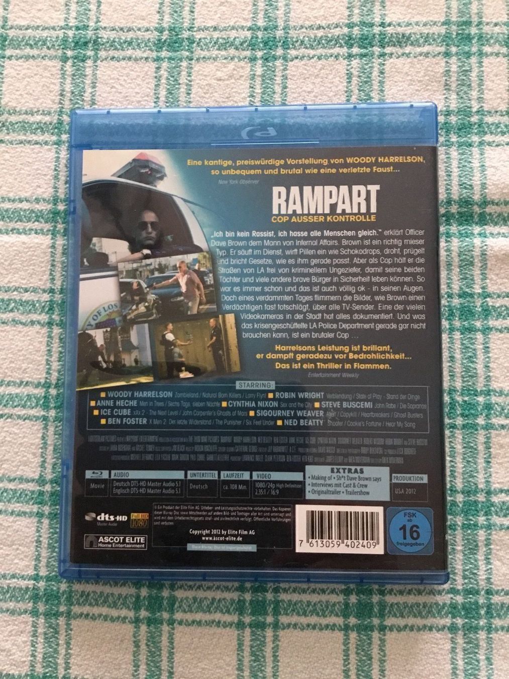 Tutti i DVDs: Rampart Cop Ausser Kontrolle Blu Ray - Neu Wertig – Nuovo (secondo la descrizione) da Blauen venduto da sternchen66 1