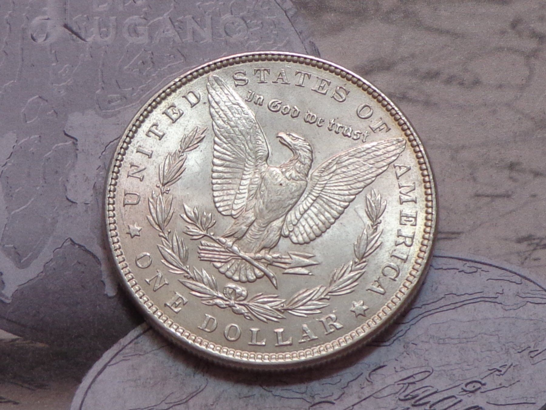Toutes les monnaies: 1 dollar USA 1887 "Morgan dollar" – D'occasion à Pully par UCA01
