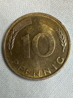 Pièce 10 Pfennig Allemagne 1980, occasion, état correct
