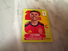 Panini FIFA Fussball WM 2026 Sticker Pedro Porro ESP 6