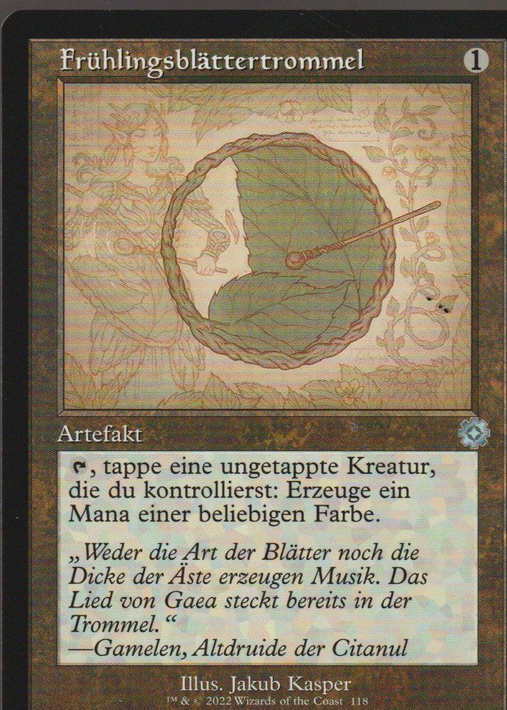 Magic The Gathering Carte collezionabili: Magic The Gathering MTG Retro Frame Artifact 118 Frühlingsbl – Nuovo (secondo la descrizione) da Vezia venduto da Aquarius_Age