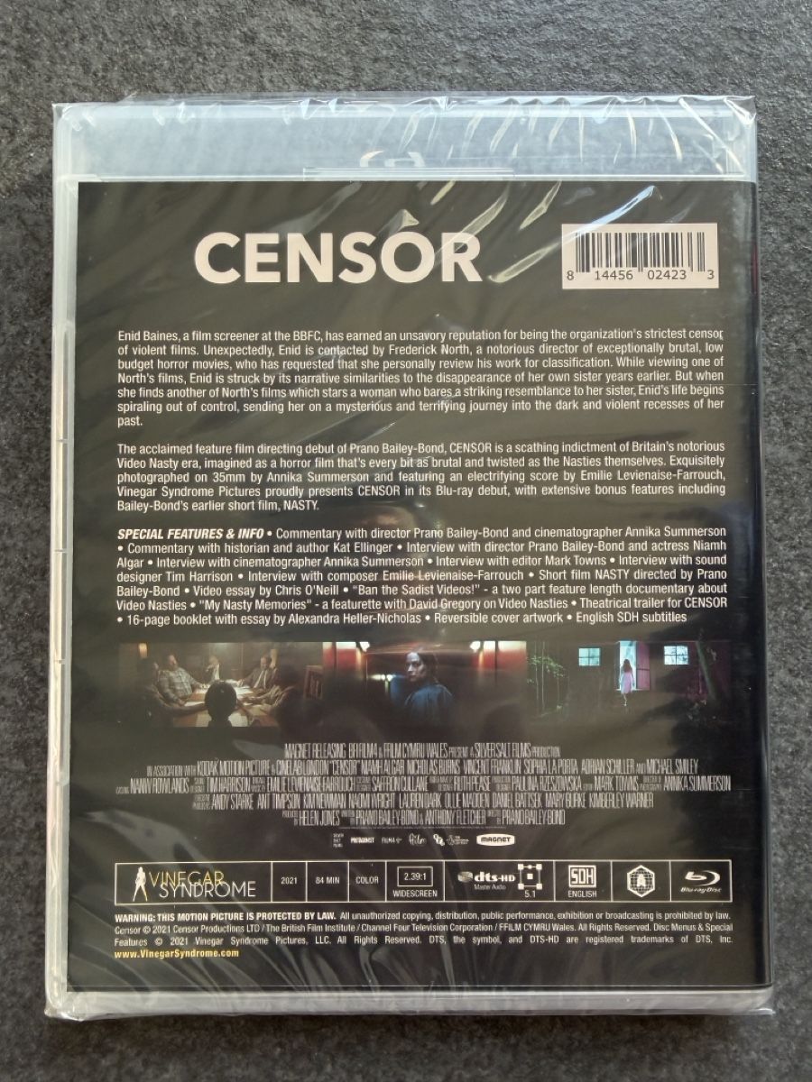 Tutti i DVDs: Censor Blu-ray Vinegar Syndrome – Nuovo (secondo la descrizione) da Zürich venduto da cENS0R 5