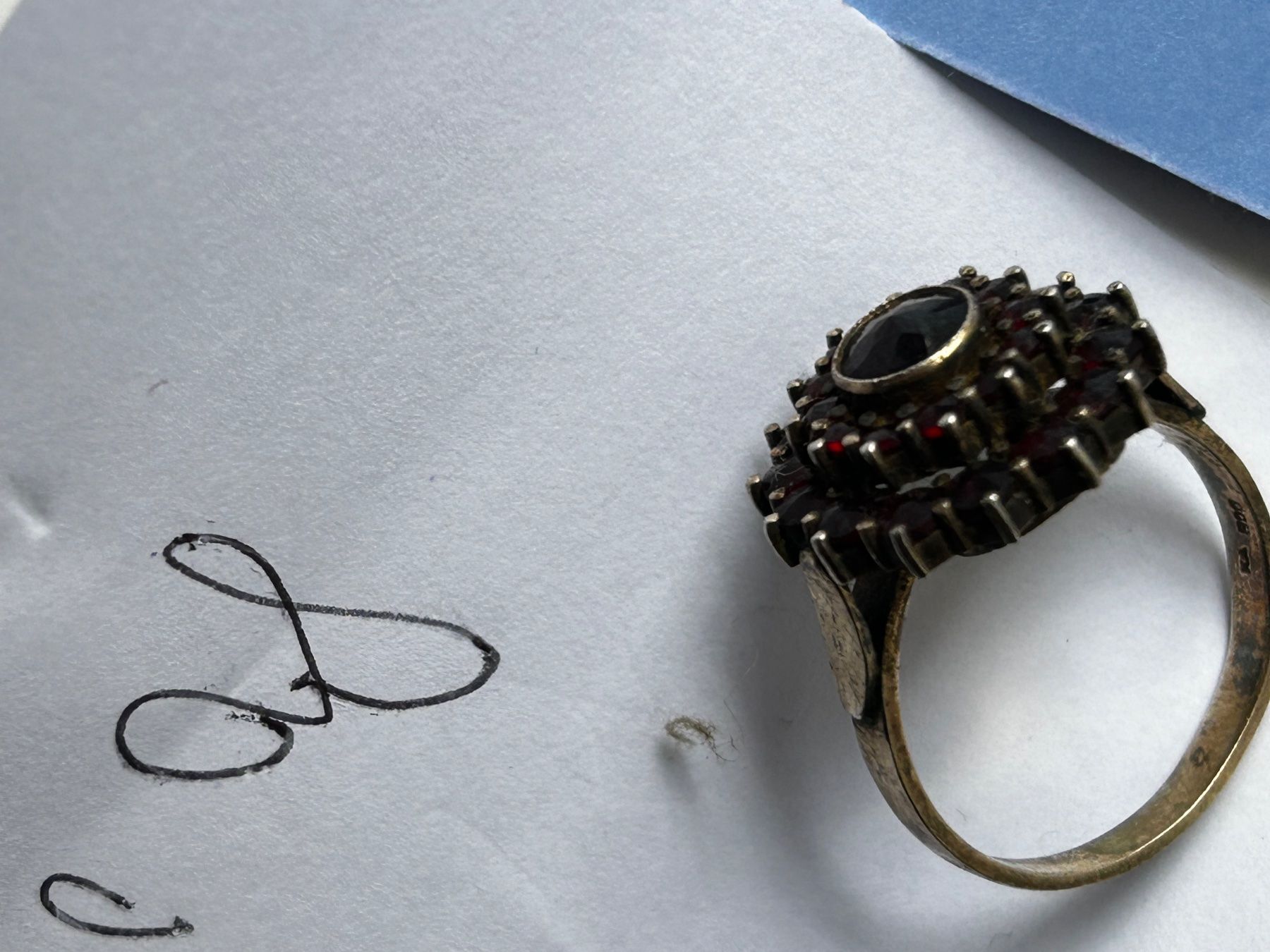 Anelli: Silberring GRANAT (55) – Usato da Dittingen venduto da Bijoubelle 3