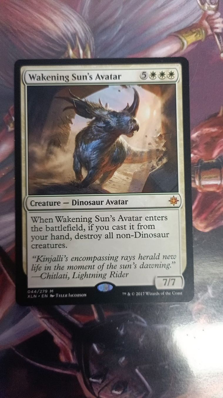 Magic The Gathering Sammelbilder & Trading cards: Wakening Sun's Avatar – Gebraucht aus Wilen b. Wollerau von GarruksShop