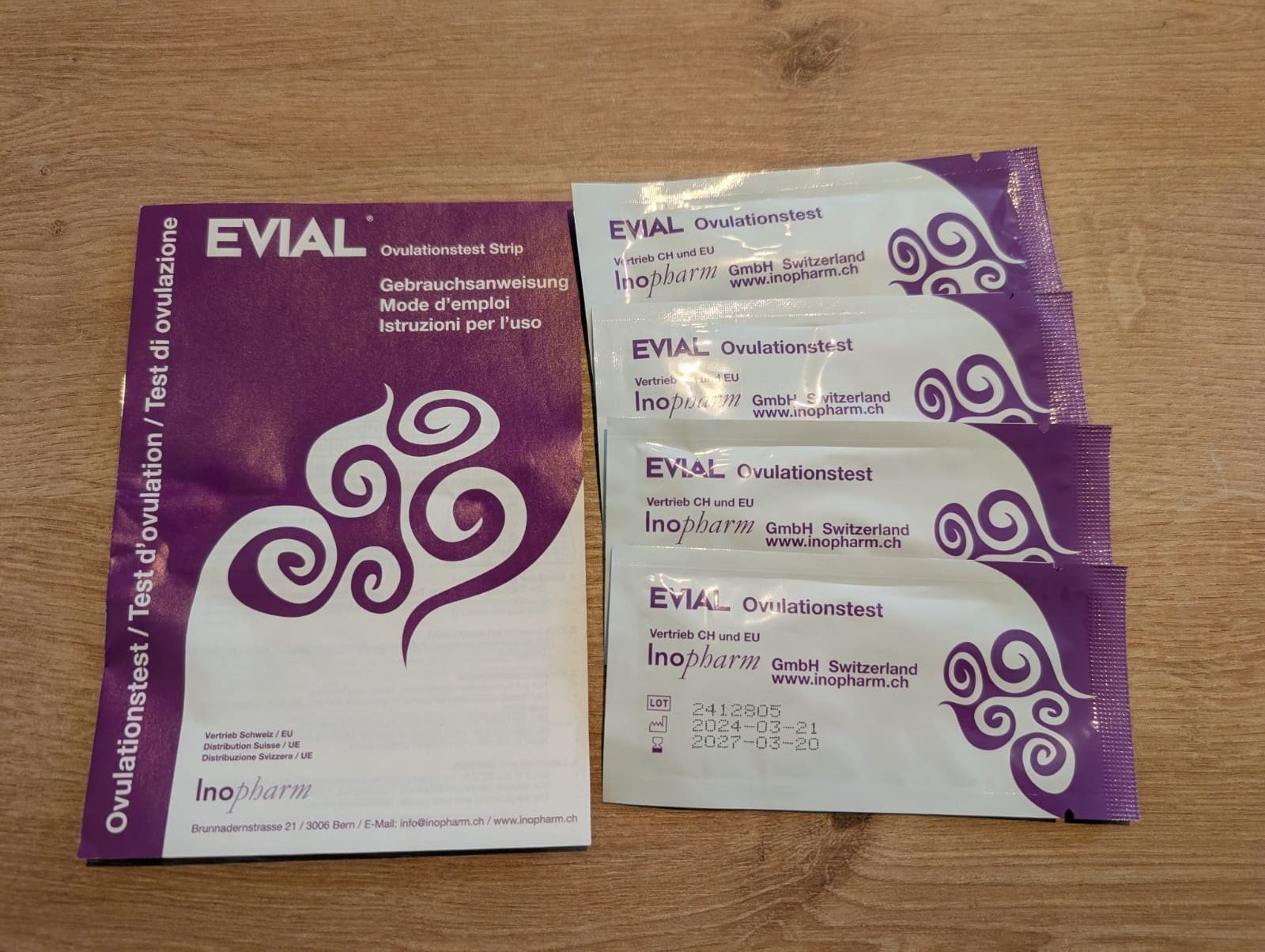 Medizinische Geräte: EVIAL Ovulationstest 4 Stück – Neu (gemäss Beschreibung) aus Winterthur von Arkadii
