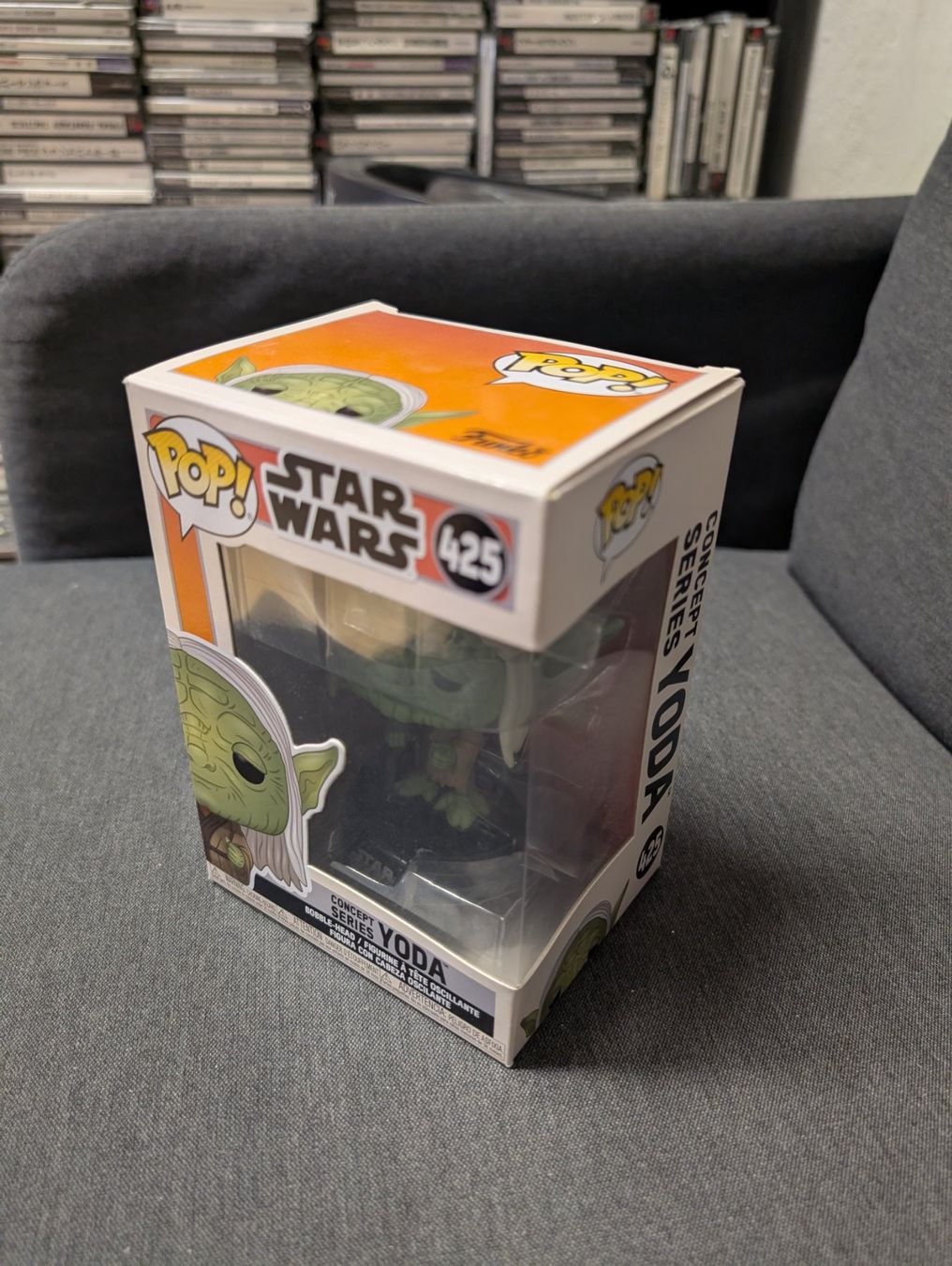 Funko Statuette: Funko pop star wars 425 Yoda – Usato da Giubiasco venduto da Ticinerd